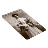 ヴィンテージ – 猫が一つ、別の猫に繋がる。 マグネット (右側)