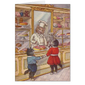 ヴィンテージ-猫はベーカリーを訪問します、 (正面)