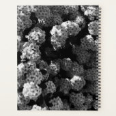 ヴィンテージ（白黒）月パーソナライズされた刊誌 プランナー手帳 (裏面)