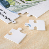 ヴィンテージ「目覚めるゲイ」 ジグソーパズル (側面)