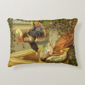 ヴィンテージ 眠れる美女, ビクトリアン時代の童話 アクセントクッション (正面)