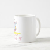 ヴィンテージ – 私はシンプル女 コーヒーマグカップ (正面右)
