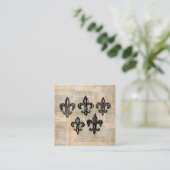 ヴィンテージ（紋章の）フラ・ダ・リシンボルフルーアデリストアート エンクロージャーカード (スタンド正面)