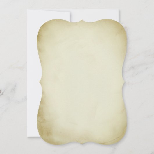 ヴィンテージ(紋章の)フラ・ダ・リフローリッシュ結婚式招待状 招待状 (裏面)