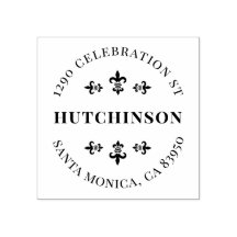 ヴィンテージ（紋章の）フラ・ダ・リラウンド差出人住所