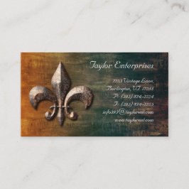 ヴィンテージ(紋章の)フラ・ダ・リロゴ名刺 名刺