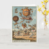 ヴィンテージ – 素晴ら飛んでいるしいマシン、 カード (黄色い花)