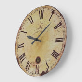 ヴィンテージ,素朴, ビクトリアン,カスタム ラージ壁時計 (傾斜)