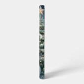 ヴィンテージ/素朴/雪だるま/クリスマス SAMSUNG GALAXYケース (左側面)