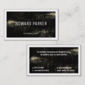 ヴィンテージ | 縁ど （白） 名刺 (正面/裏面)