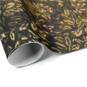 ヴィンテージ、美しいダマスク織 ラッピングペーパー (ロールコーナー)