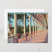 ヴィンテージ，美術館，サラソタ，フロリダ ポストカード (正面/裏面)