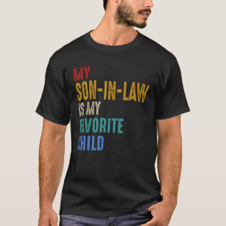 ヴィンテージ 義理の息子は私のお気に入りの子供 Tシャツ