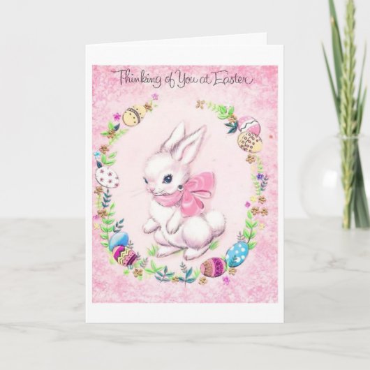 ヴィンテージ-考えるイースターでのあなたの。 シーズンカード (正面)