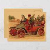 ヴィンテージ – 自動車 シーズンポストカード (正面/裏面)