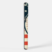 ヴィンテージ、自由の女神 iPhoneケース (右側面)