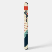 ヴィンテージ、自由の女神 iPhoneケース (左側面)