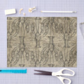 ヴィンテージ 航海の 薄葉紙 (クラフト)