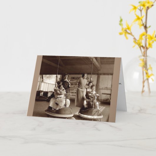 ヴィンテージ – 良い友人が、あなたの人生をより良いものにします。 カード (黄色い花)