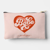 ヴィンテージ 花嫁 になる プレ花嫁 花嫁の友達一同 アクセサリーポーチ (裏面)