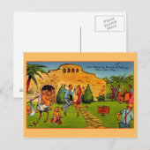 ヴィンテージ 若返りの泉 旅行 ポストカード (正面/裏面)