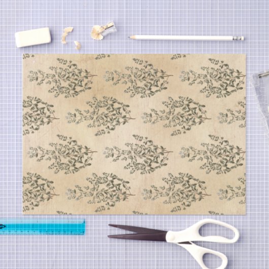 ヴィンテージ 薄葉紙 (クラフト)