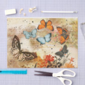 ヴィンテージ 薄葉紙 (クラフト)