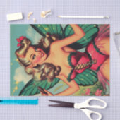 ヴィンテージ 薄葉紙 (クラフト)