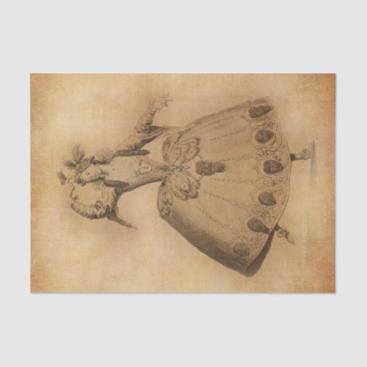 ヴィンテージ 薄葉紙 (正面)