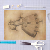 ヴィンテージ 薄葉紙 (クラフト)