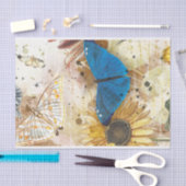 ヴィンテージ 薄葉紙 (クラフト)