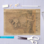 ヴィンテージ 薄葉紙 (クラフト)