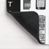 ヴィンテージ、薬 マウスパッド (コーナー)