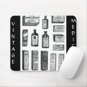 ヴィンテージ、薬 マウスパッド (マウス)