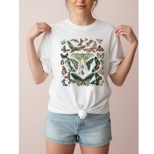 ヴィンテージ 蝶と蛾 Tシャツ