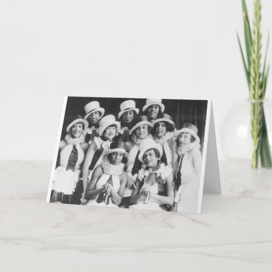 ヴィンテージ-記憶をしているよい友人 カード (正面)