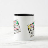 ヴィンテージ「誕生の年」最高のテープ マグカップ (中央)