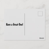 ヴィンテージ 誕生日グリーティング ポストカード (裏面)