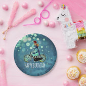 ヴィンテージ-誕生日 ペーパープレート (パーティー)