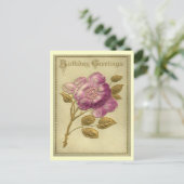 ヴィンテージ 誕生日 ポストカード (スタンド正面)