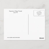 ヴィンテージ 誕生日 ポストカード (裏面)