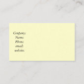 ヴィンテージ、赤いバラ、名刺 名刺 (裏面)