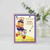 ヴィンテージ 軍事 子供の誕生日 ポストカード (スタンド正面)