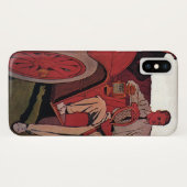 ヴィンテージ 輸送 男性 アンティーク コンバーチブル カー Case-Mate iPhoneケース (裏面(横))