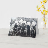 ヴィンテージ – 途中で出会った友人 カード (黄色い花)