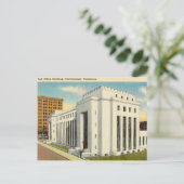 ヴィンテージ、郵便局、チャタヌーガ、テネシー州 ポストカード (スタンド正面)