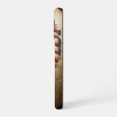 ヴィンテージ 野球 iPhone 16ケース (左側面)