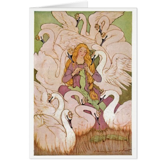 ヴィンテージ-野生の白鳥、 (正面)