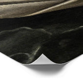 ヴィンテージ『金星の誕生』サンドロ・ボッティチェリ ポスター (角)