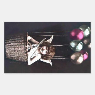 ヴィンテージ 長方形シール